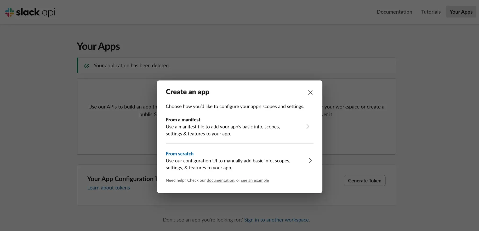Create Slack App