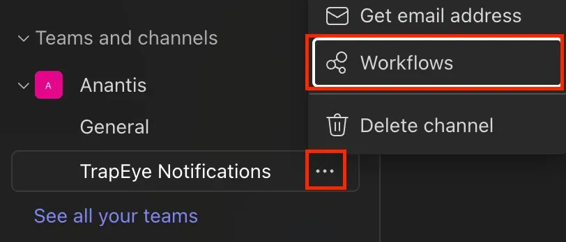 Create Workflow