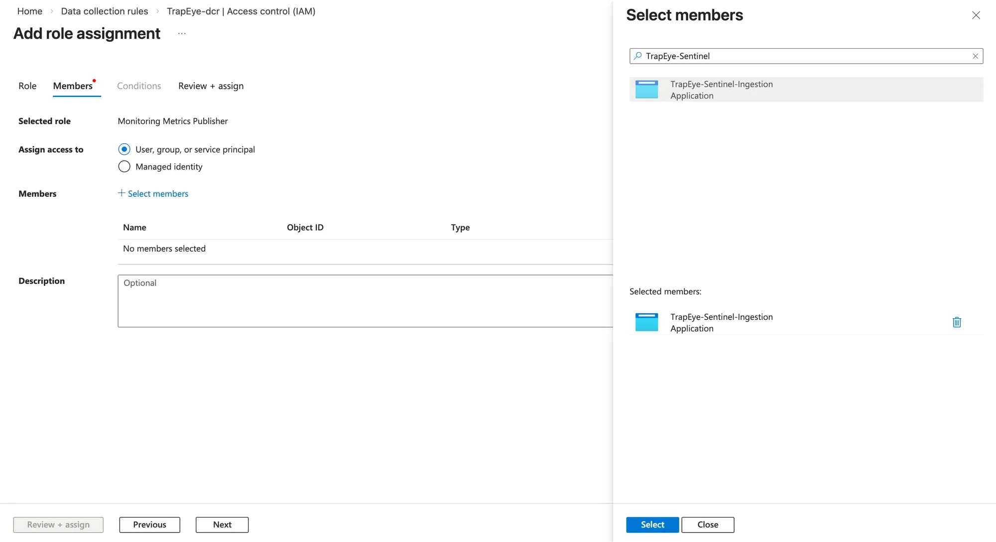 Assign Access to App