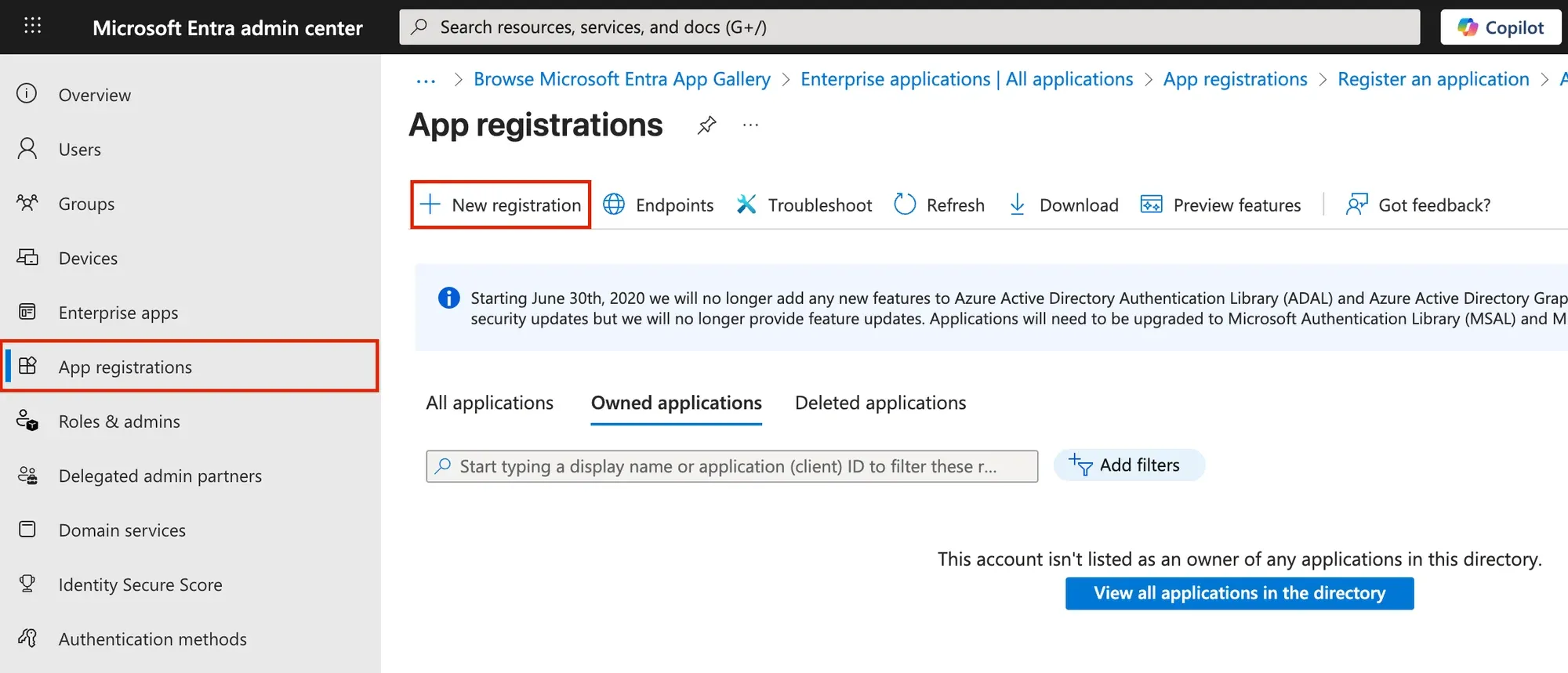 Create Application
